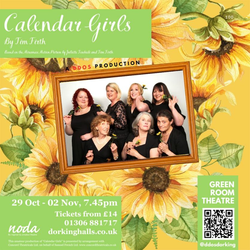 DDOS production of calendar Girls poster