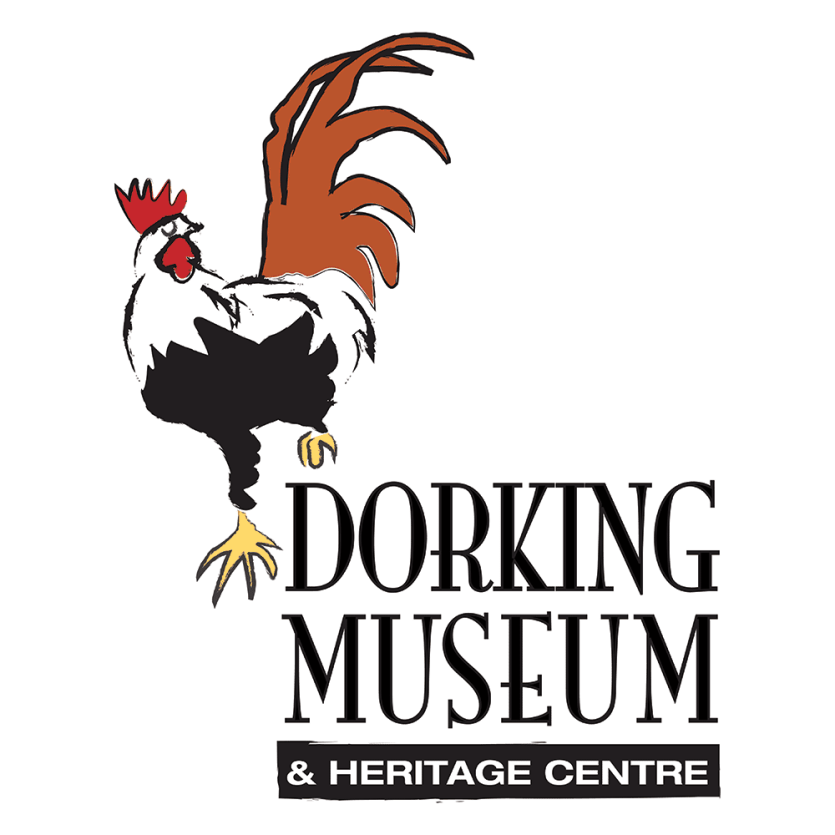 Dorking Museum cockerel logo