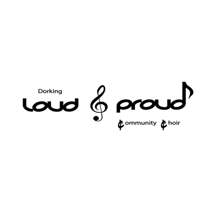 Loud and Proud Community Choir logo, well sort of